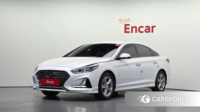 Hyundai Sonata New Rise 2018 Белый из Кореи