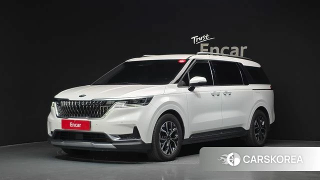 Kia Carnival 4th generation 2021 Белый из Кореи
