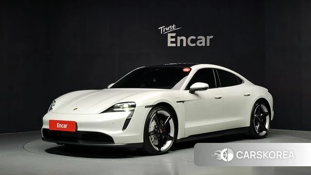 Porsche Taycan 2021 Белый из Кореи