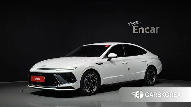 Hyundai Sonata D Edge Hybrid (DN8) 2024 Белый из Кореи