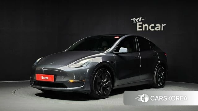 Tesla Model Y 2022 Серый из Кореи