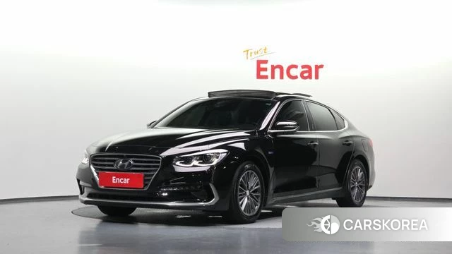 Hyundai Grandeur IG Hybrid 2018 Черный из Кореи