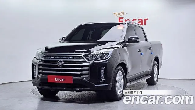 Ssangyong The New Rexton Sports Cannes 2022 Черный из Кореи