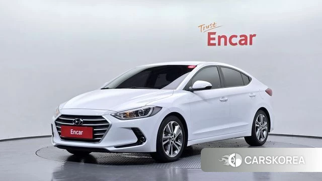 Hyundai Avante AD 2018 Белый из Кореи