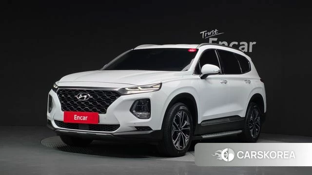 Hyundai Santa Fe TM 2018 Белый из Кореи