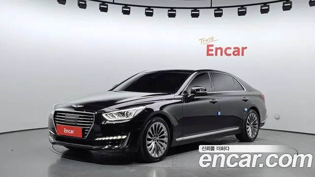 Genesis EQ900 2018 Черный из Кореи