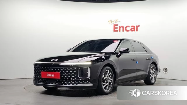 Hyundai Grandeur Hybrid (GN7) 2024 Черный из Кореи