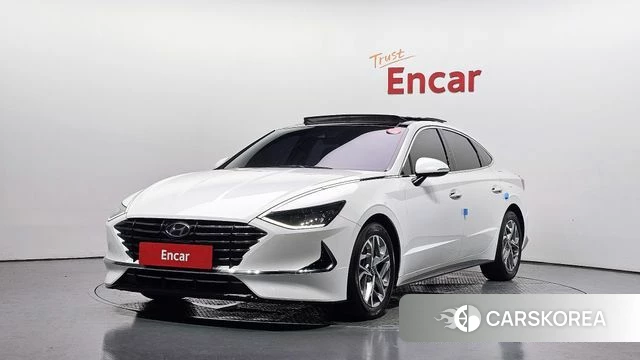 Hyundai Sonata (DN8) 2019 Белый из Кореи