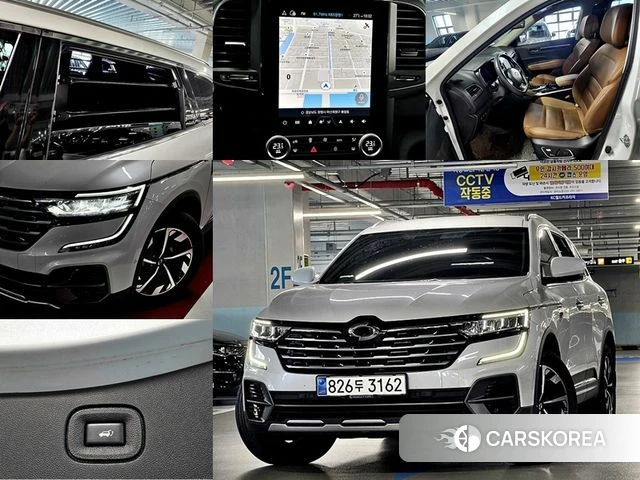 Renault Korea (Samsung) The New QM6 2023 Белый из Кореи