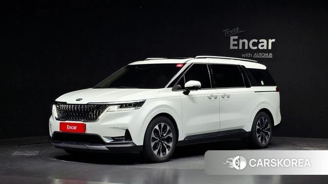 Kia Carnival 4th generation 2021 Белый из Кореи