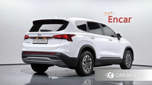 Hyundai The New Santa Fe 2023 Белый из Кореи