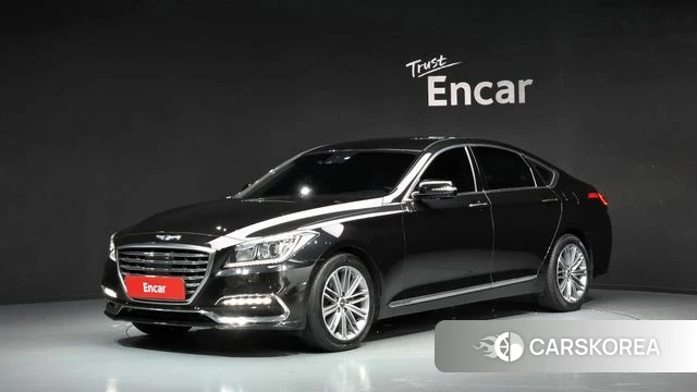 Genesis G80 2018 Черный из Кореи