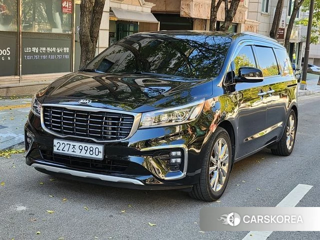 Kia The New Carnival 2019 Черный из Кореи