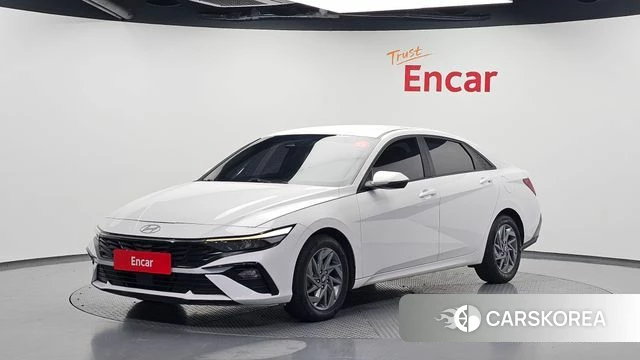 Hyundai The New Avante Hybrid (CN7) 2023 Белый из Кореи