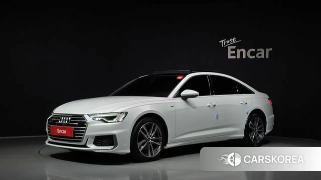 Audi A6 (C8) 2022 Белый из Кореи