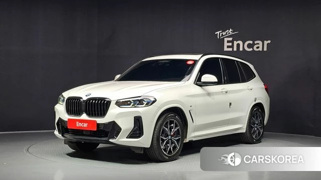 BMW X3 (G01) 2022 Белый из Кореи