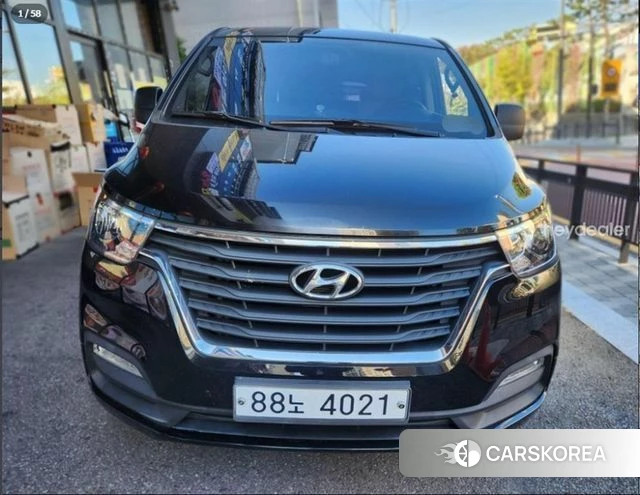 Hyundai The New Grand Starex 2019 Черный из Кореи