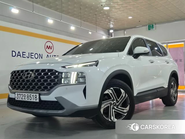 Hyundai The New Santa Fe 2022 Белый из Кореи