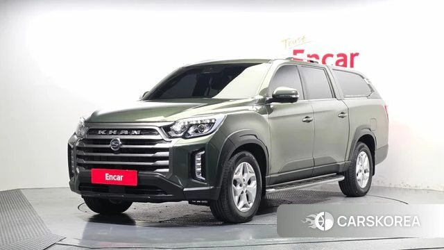 Ssangyong The New Rexton Sports Cannes 2022 Светло-зеленый из Кореи