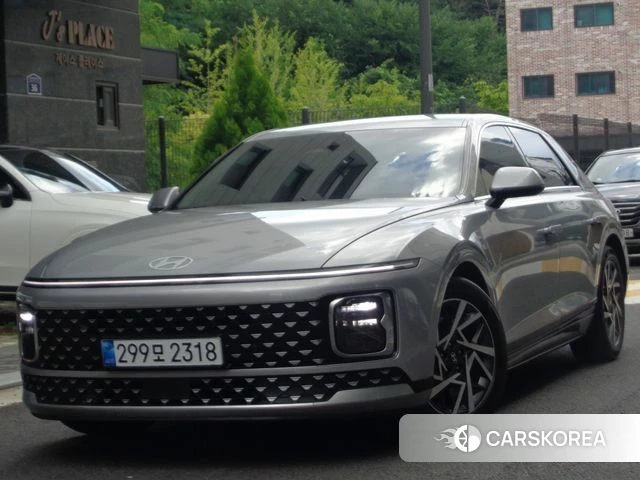Hyundai Grandeur (GN7) 2024 Серый из Кореи