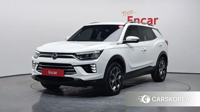 Ssangyong Beautiful Korando 2022 Белый из Кореи