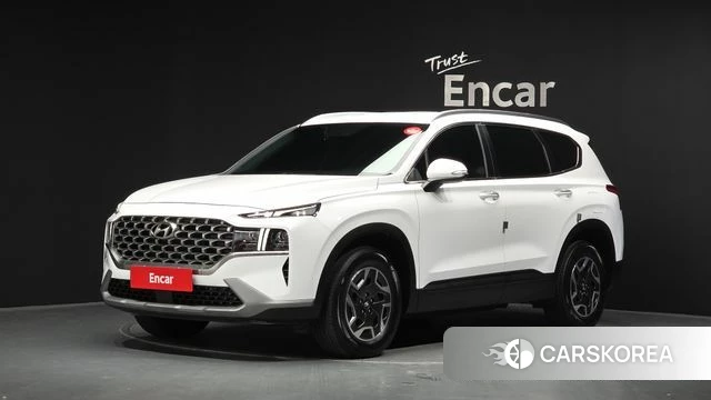 Hyundai The New Santa Fe 2022 Белый из Кореи