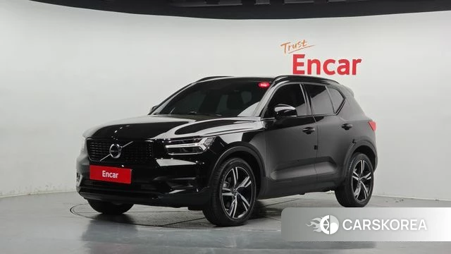 Volvo XC40 2020 Черный из Кореи