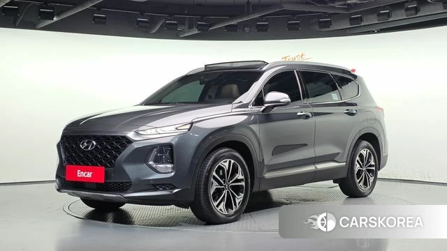 Hyundai Santa Fe TM 2018 Серый из Кореи