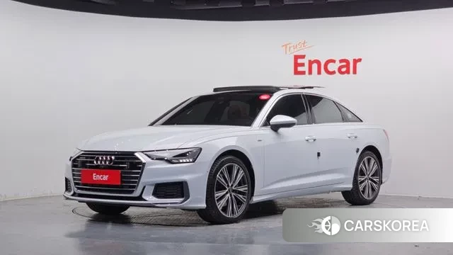 Audi A6 (C8) 2023 Белый из Кореи