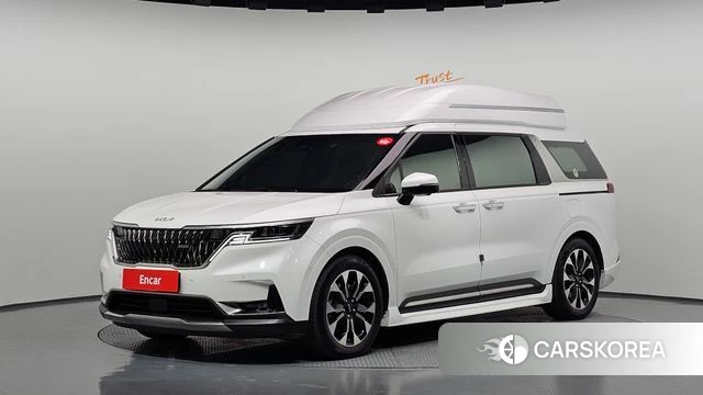 Kia Carnival 4th generation 2023 Белый из Кореи