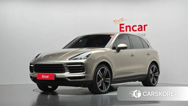 Porsche Cayenne (PO536) 2019 Золотой из Кореи