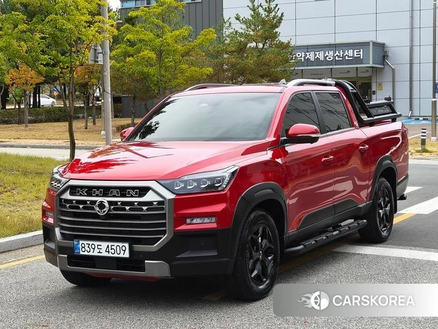 Ssangyong The New Rexton Sports Cannes 2024 Красный из Кореи