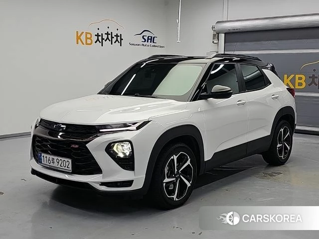 Chevrolet (GM Daewoo) Trailblazer 2022 Белый из Кореи