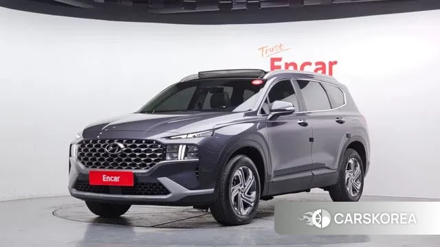Hyundai The New Santa Fe 2023 Синий из Кореи