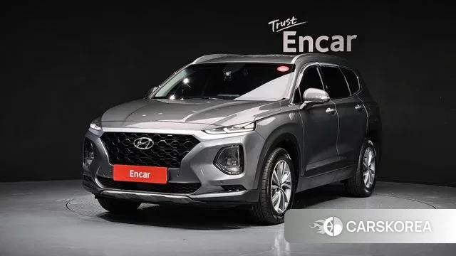 Hyundai Santa Fe TM 2018 Серый из Кореи