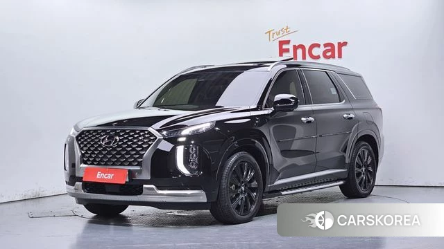 Hyundai Palisade 2021 Черный из Кореи