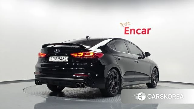 Hyundai Avante AD 2018 Черный из Кореи