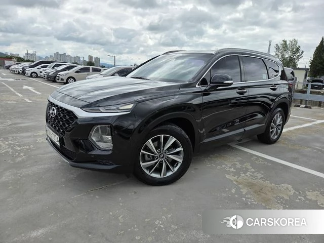 Hyundai Santa Fe TM 2018 Черный из Кореи