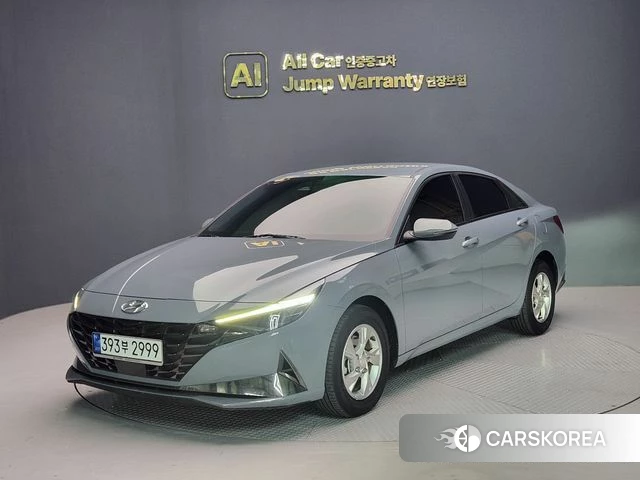 Hyundai Avante (CN7) 2022 Серый из Кореи
