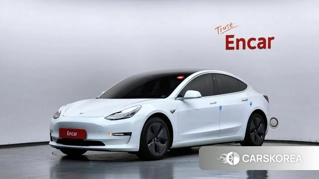 Tesla Model 3 2020 Белый из Кореи