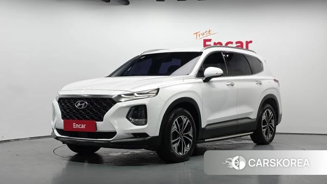 Hyundai Santa Fe TM 2018 Белый из Кореи