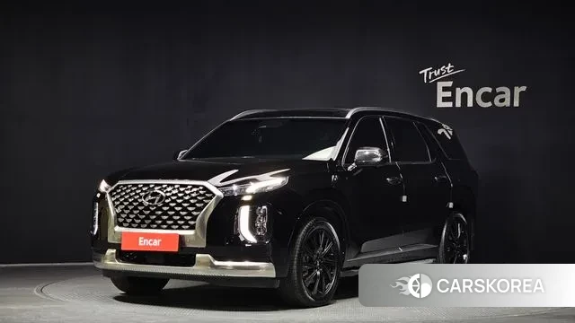 Hyundai Palisade 2021 Черный из Кореи
