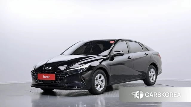 Hyundai Avante (CN7) 2021 Черный из Кореи