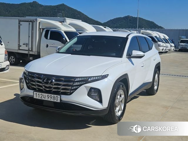 Hyundai Tucson (NX4) 2022 Белый из Кореи