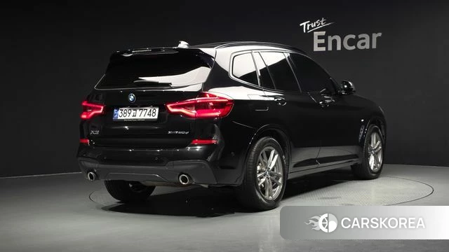 BMW X3 (G01) 2021 Черный из Кореи, фото 2
