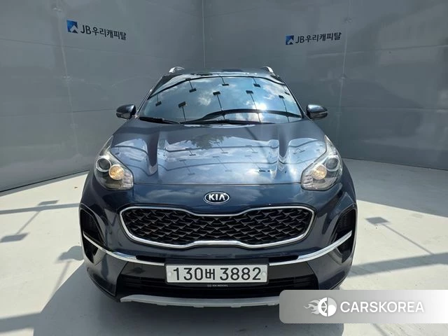 Kia Sportage The Bold 2020 Темно-зеленый из Кореи