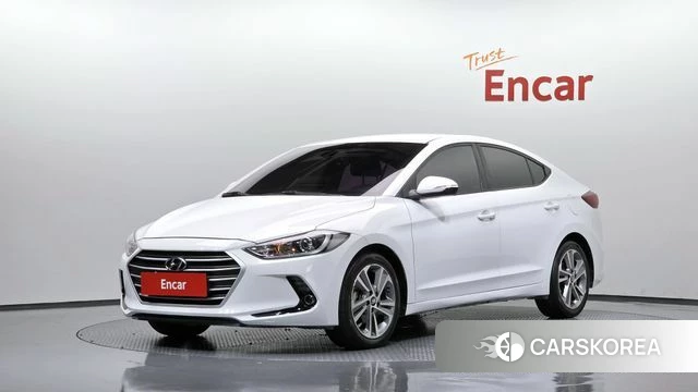 Hyundai Avante AD 2018 Белый из Кореи