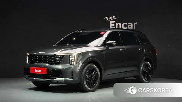 Kia The New Sorento 4th Generation 2024 Серый из Кореи