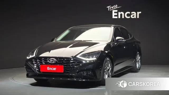 Hyundai Sonata (DN8) 2021 Черный из Кореи