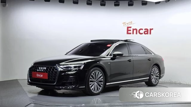 Audi A8 (D5) 2022 Черный из Кореи